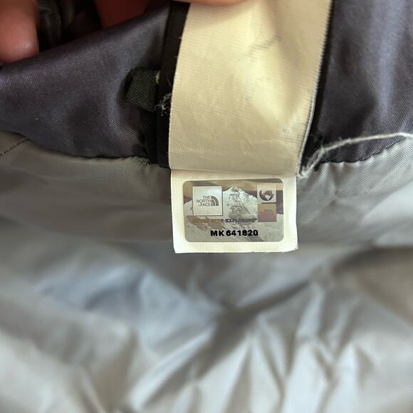 North Face 550 Puffer Vest Goose Down Metallic Purple Women's Small Nylon Zip - Picture 9 of 11